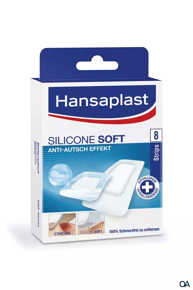 Hansaplast Silicone Soft 2 Größen