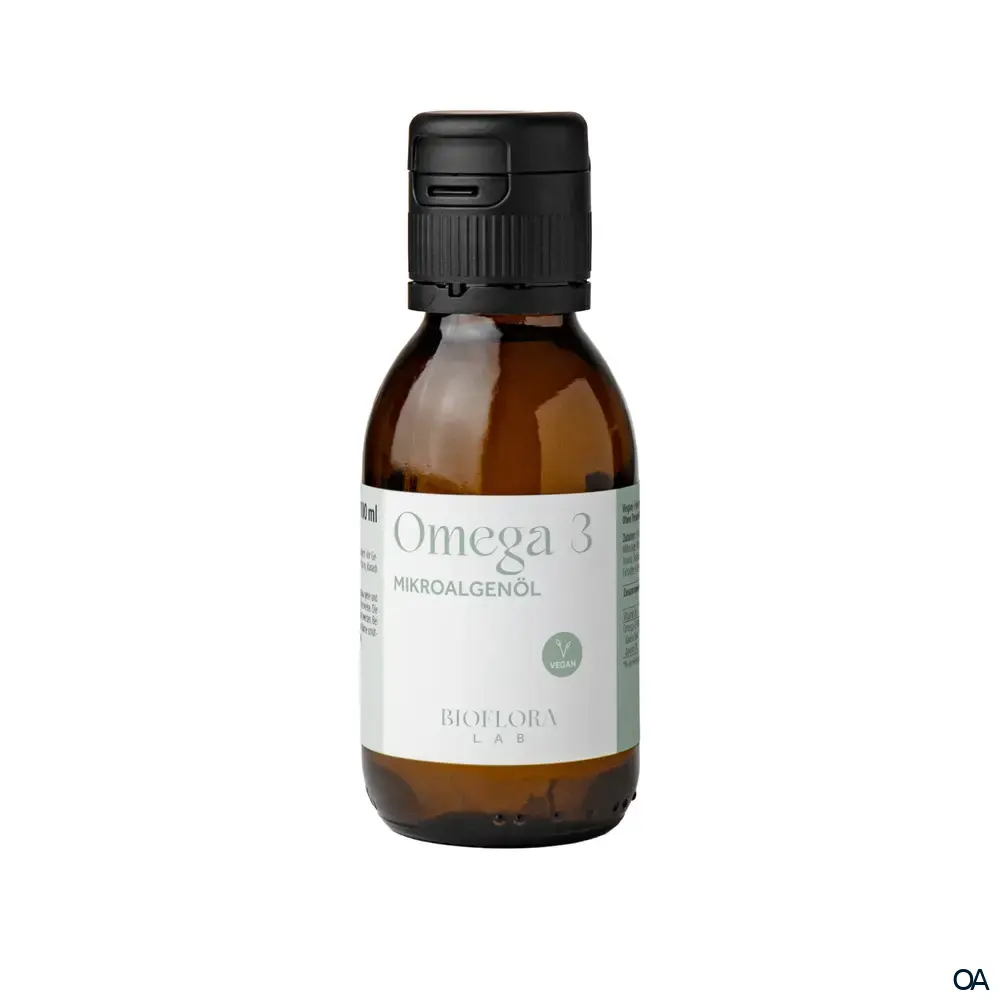 Bioflora Lab Omega 3 Mikroalgenöl - Zitrone