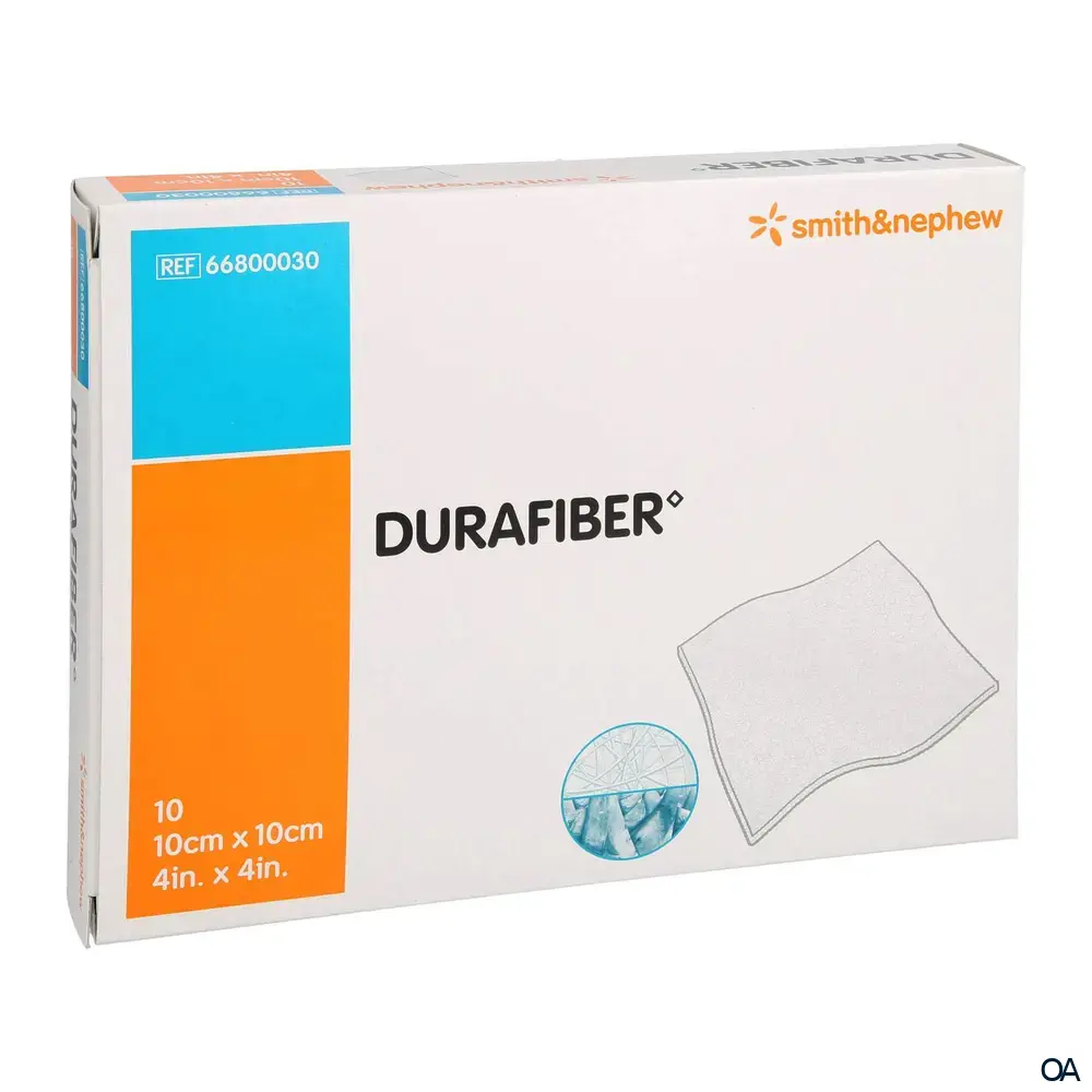 DURAFIBER Gelbildende Wundauflage steril 10 x 10 cm DURAFIBER Gelbildende Wundauflage steril 10 x 10 cm