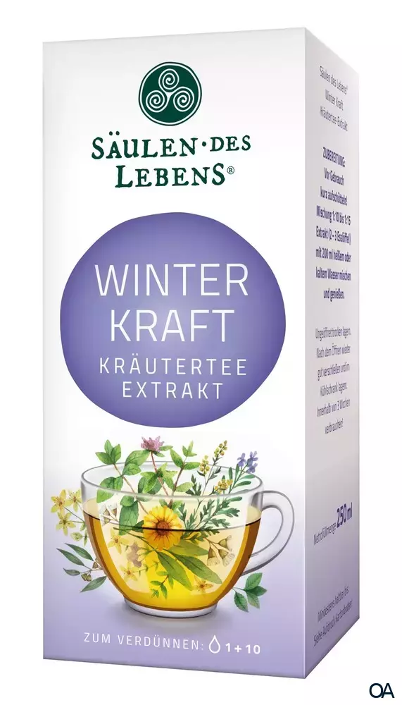 Säulen des Lebens Winterkraft Kräuterteeextrakt