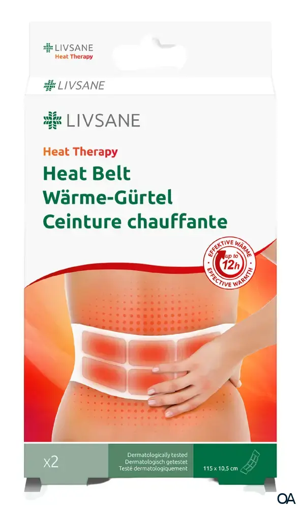 LIVSANE Wärme-Gürtel 115 x 10,5 cm