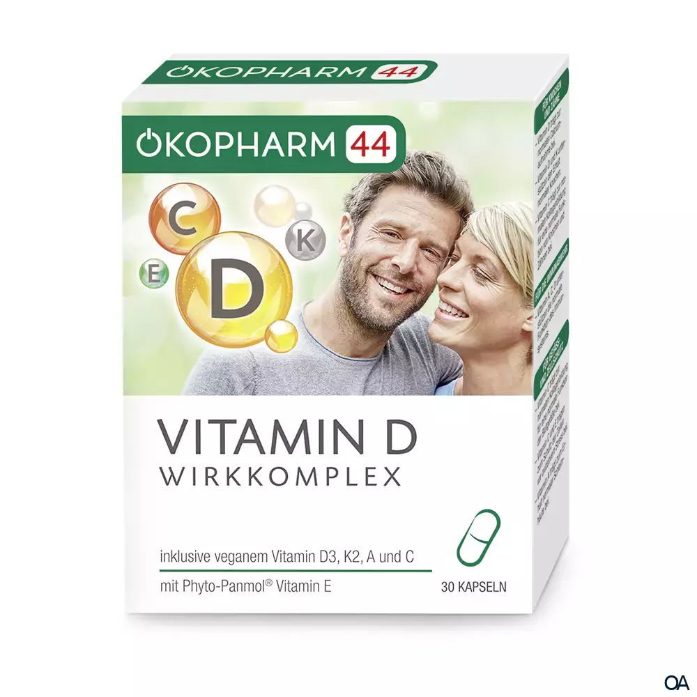 Ökopharm® Für den Vitamin-Haushalt Vitamin D Kapseln Ökopharm® Für den Vitamin-Haushalt Vitamin D Kapseln