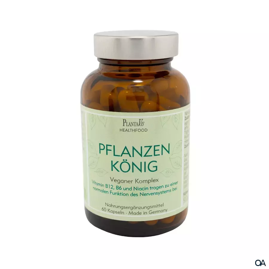 PlantaVis PflanzenKönig veganer Komplex Kapseln