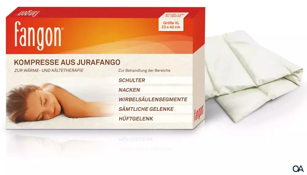 fangon® Kompresse aus Jurafango Größe XL fangon® Kompresse aus Jurafango Größe XL