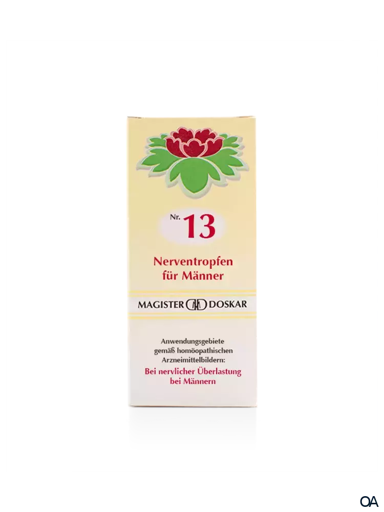 Doskar Tropfen Nr. 13 - Nerventropfen für Männer Doskar Tropfen Nr. 13 - Nerventropfen für Männer