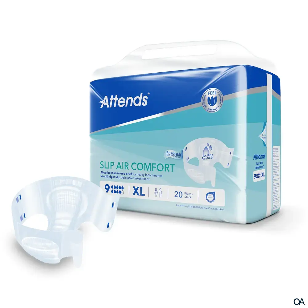 Attends Slip Air Comfort 9 XL - Saugfähige Slips bei starker Inkontinenz