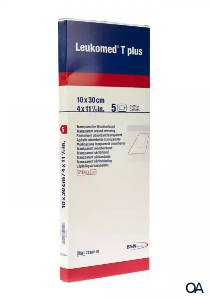 Leukomed ® T plus Transparenter Wundverband mit Wundauflage 10 x 30 cm