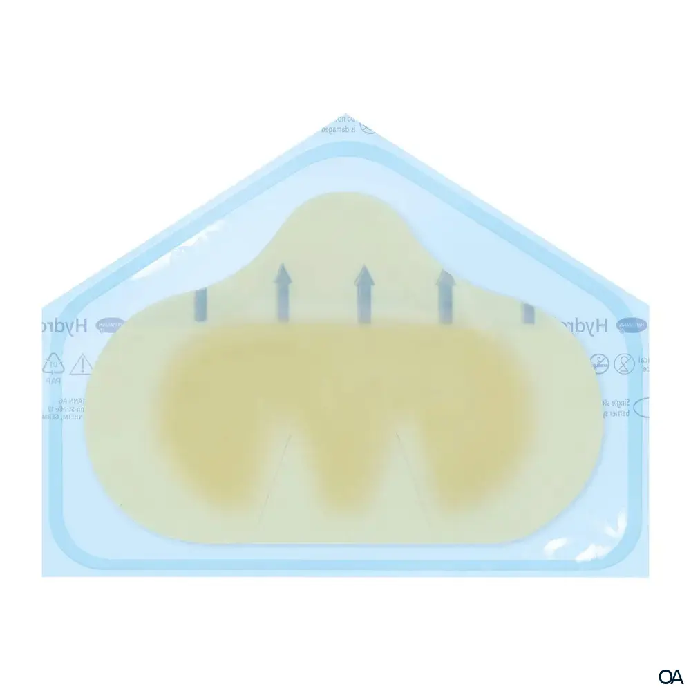 Hydrocoll® concave Hydrokolloider Wundverband steril, 8 x 12 cm