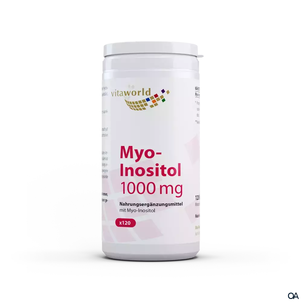 Vitaworld Myo-Inositol 1000 mg Kapseln Vitaworld Myo-Inositol 1000 mg Kapseln