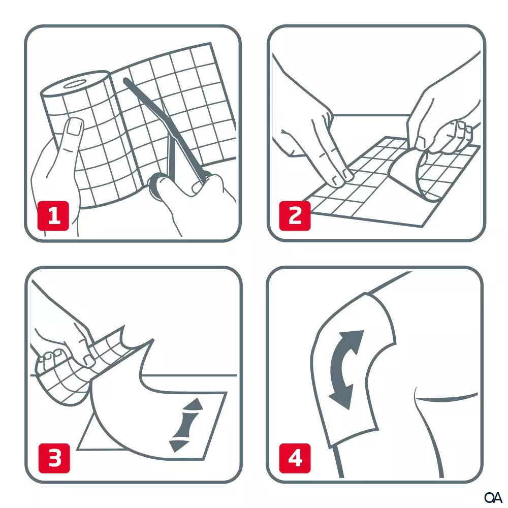 Leukoplast® hypafix® stretch dressing fixation 2cm x 10m