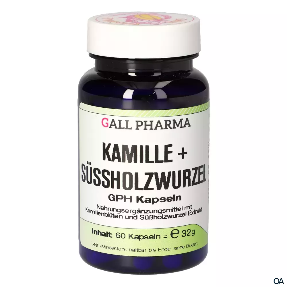 Gall Pharma Kamille + Süßholzwurzel Kapseln Gall Pharma Kamille + Süßholzwurzel Kapseln