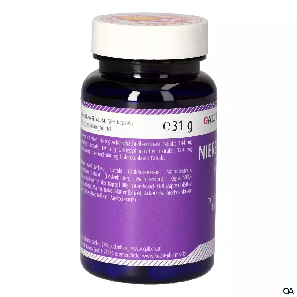 Gall Pharma Nieren-Blase Fit Kapseln Gall Pharma Nieren-Blase Fit Kapseln