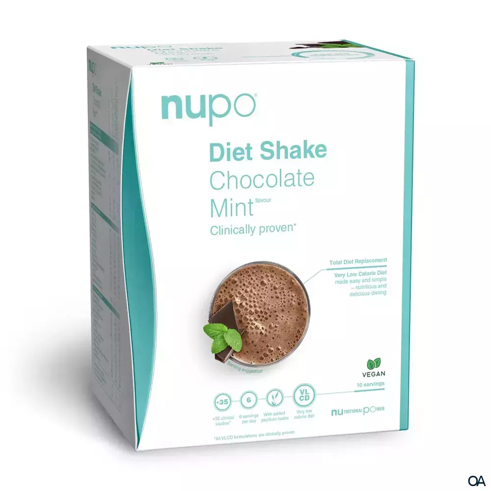Nupo Diet Shake Vegan Chocolate Mint Nupo Diet Shake Vegan Chocolate Mint