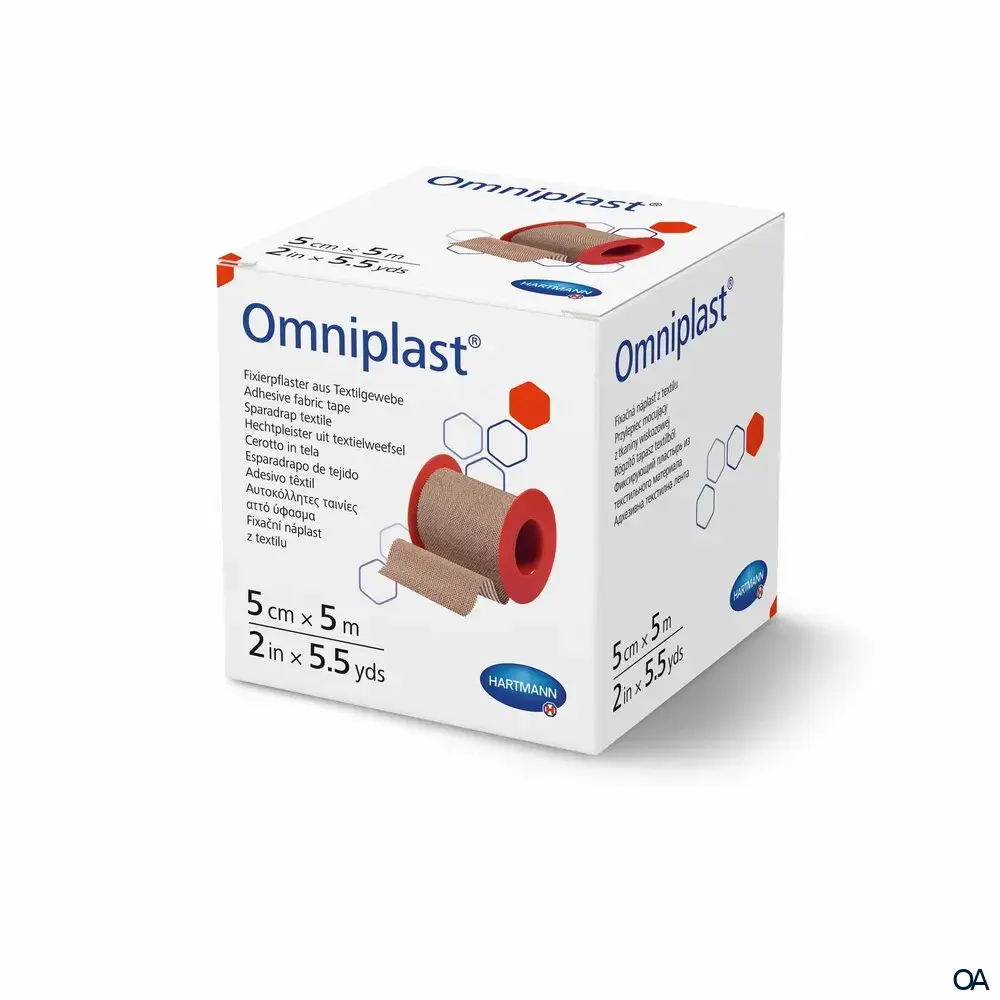 Omniplast® Fixierpflaster 5cm x 5m