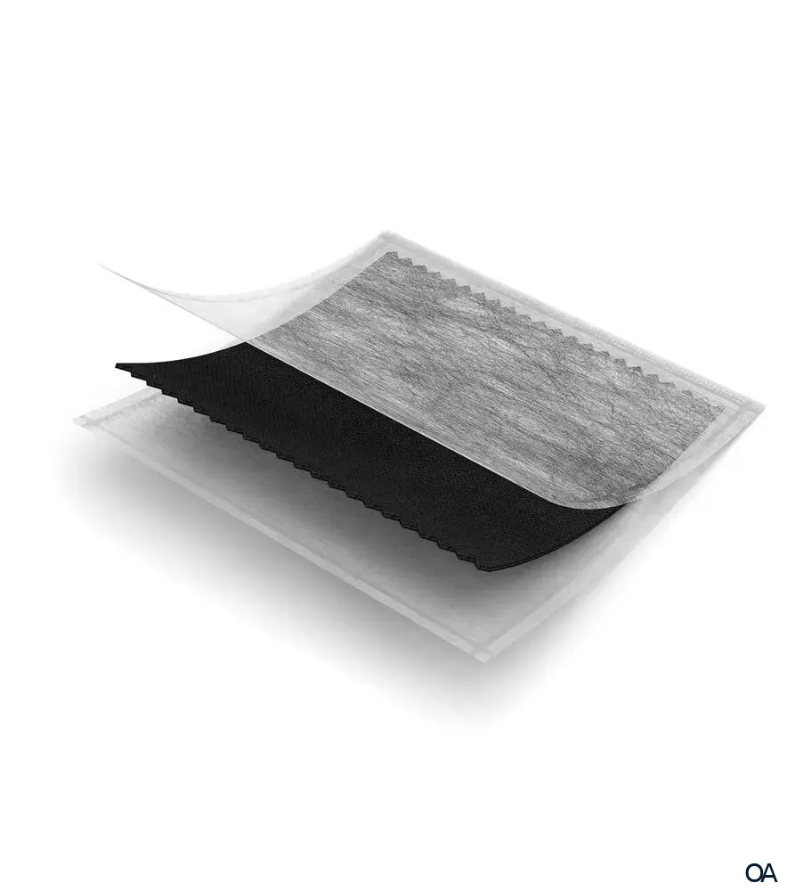 3M™ Actisorb™ Plus 25 Aktivkohlewundauflage mit Silber steril, 10,5 x 10,5 cm 3M™ Actisorb™ Plus 25 Aktivkohlewundauflage mit Silber steril, 10,5 x 10,5 cm