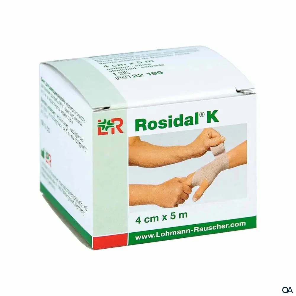 Rosidal® K (kräftig) Kurzzugbinde 4 cm x 5 m Rosidal® K (kräftig) Kurzzugbinde 4 cm x 5 m