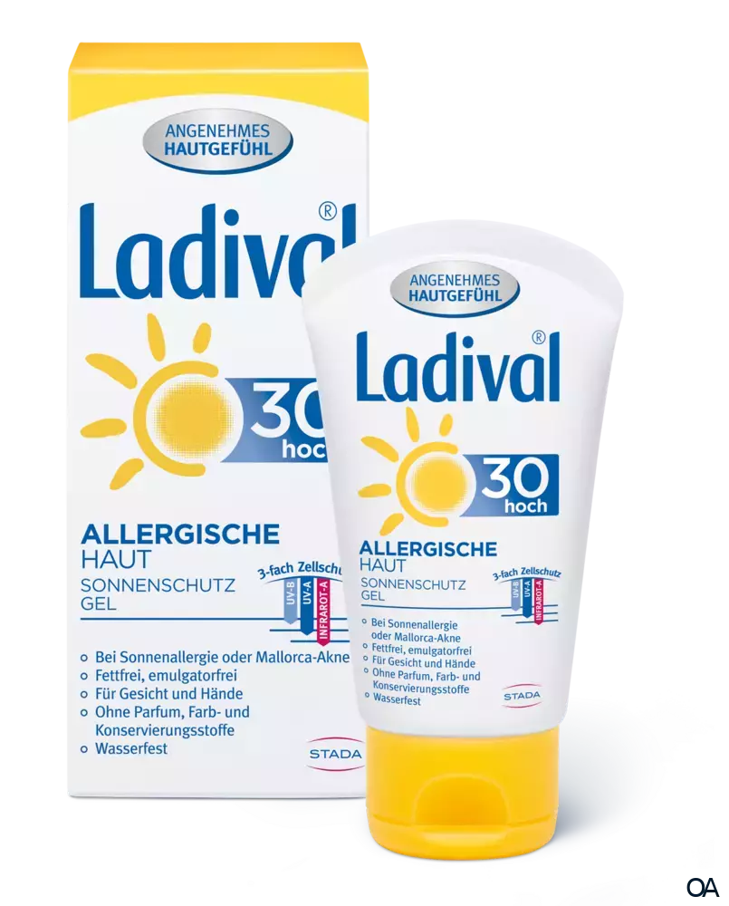 Ladival® Allergische Haut Sonnenschutz Gel Gesicht LSF 30