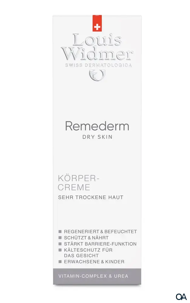 Louis Widmer Remederm Dry Skin Körpercreme - leicht parfümiert