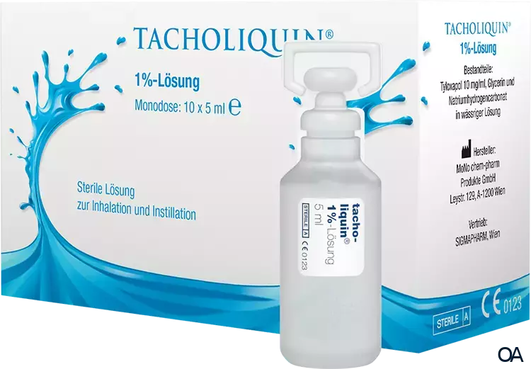 TACHOLIQUIN® 1%-Lösung Monodose 10x5ml TACHOLIQUIN® 1%-Lösung Monodose 10x5ml