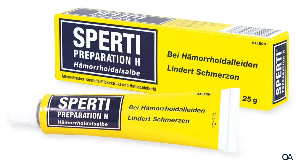 Sperti® Preparation H Hämorrhoidalsalbe Sperti® Preparation H Hämorrhoidalsalbe