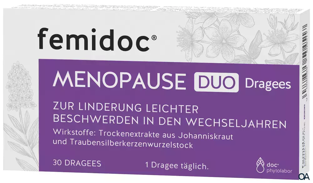 femidoc® MENOPAUSE DUO Dragees