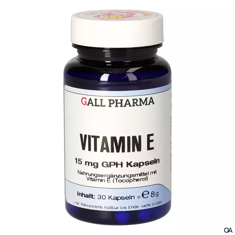 Gall Pharma Vitamin E 15 mg Kapseln Gall Pharma Vitamin E 15 mg Kapseln