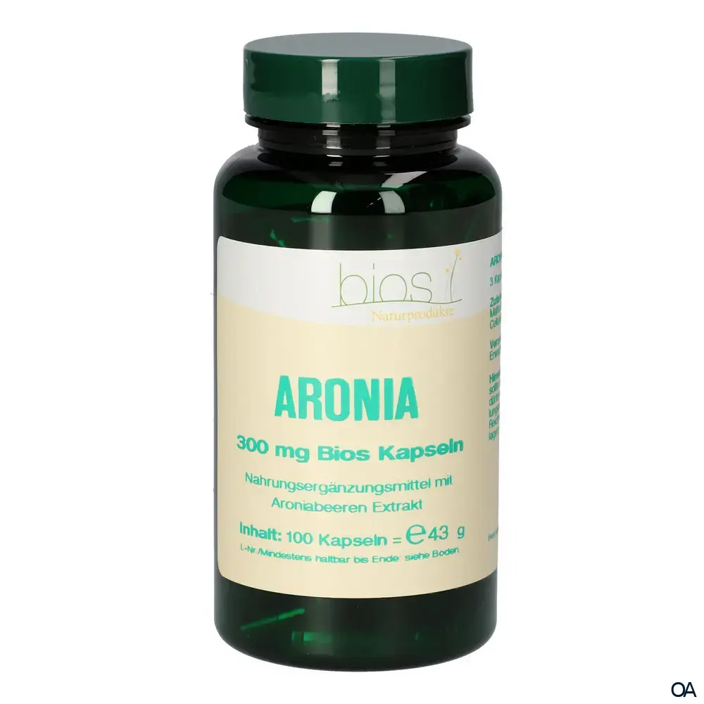 Bios Aronia 300 mg Kapseln Bios Aronia 300 mg Kapseln