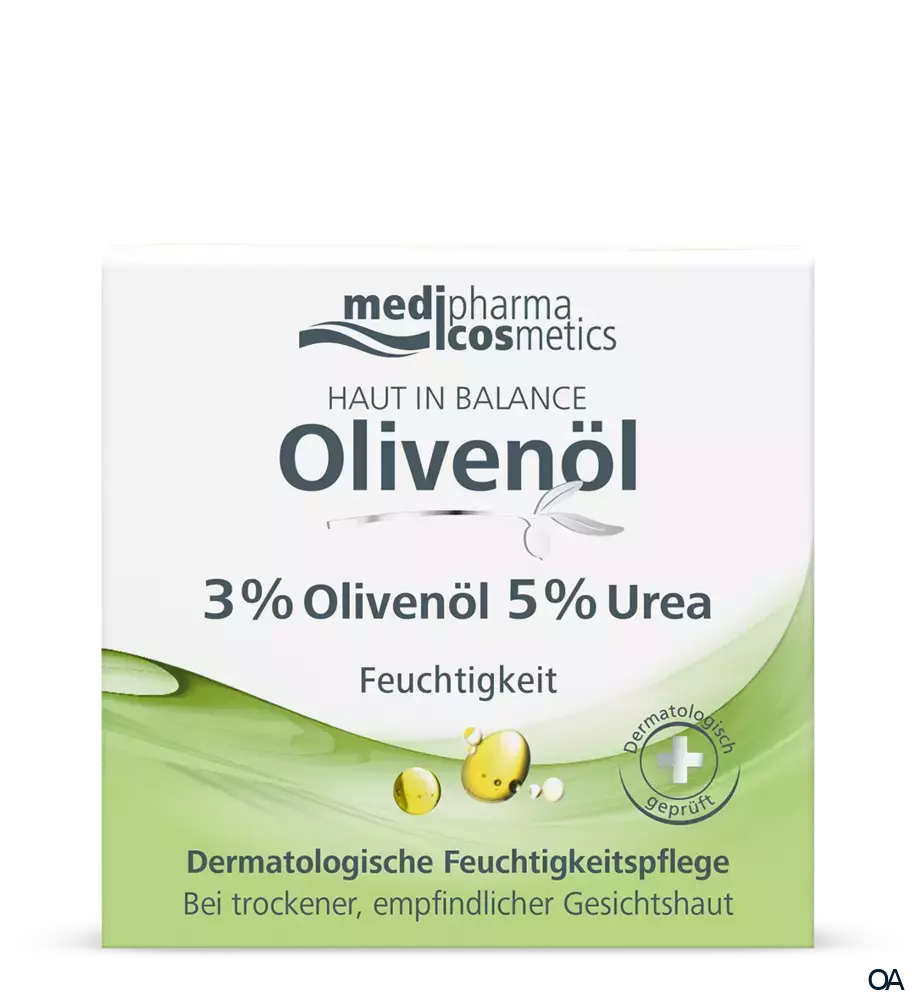 medipharma cosmetics Haut in Balance Olivenöl Dermatologische Feuchtigkeitspflege medipharma cosmetics Haut in Balance Olivenöl Dermatologische Feuchtigkeitspflege