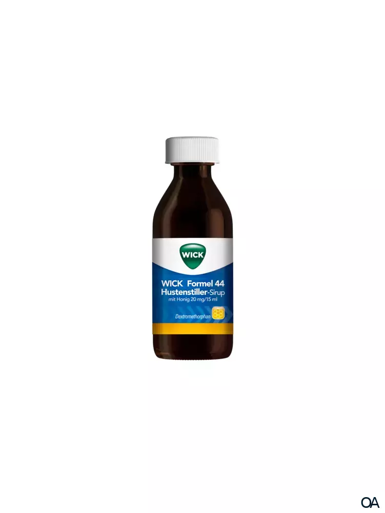 WICK Formel 44 Hustenstiller-Sirup mit Honig WICK Formel 44 Hustenstiller-Sirup mit Honig