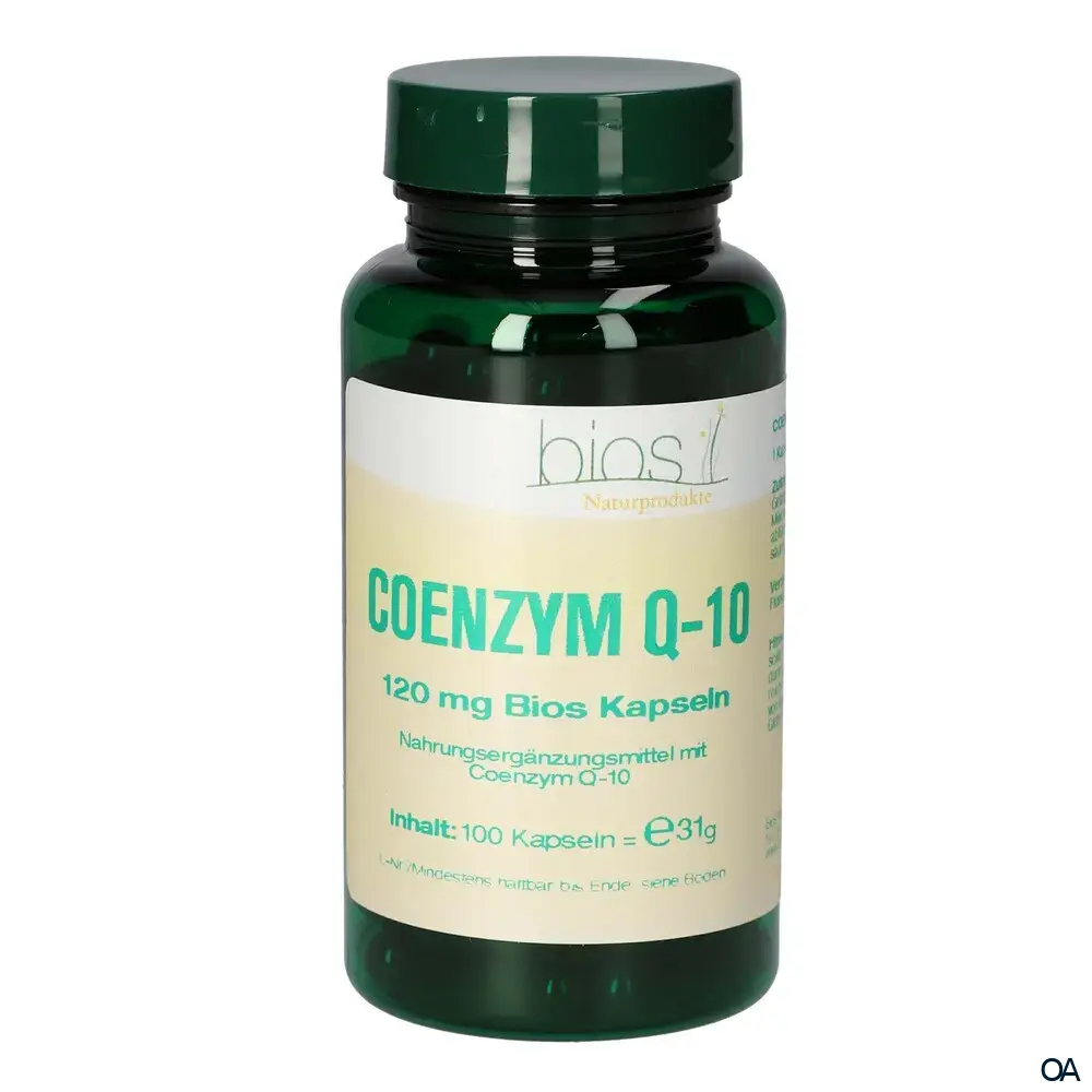 Bios Coenzym Q-10 120 mg Kapseln Bios Coenzym Q-10 120 mg Kapseln