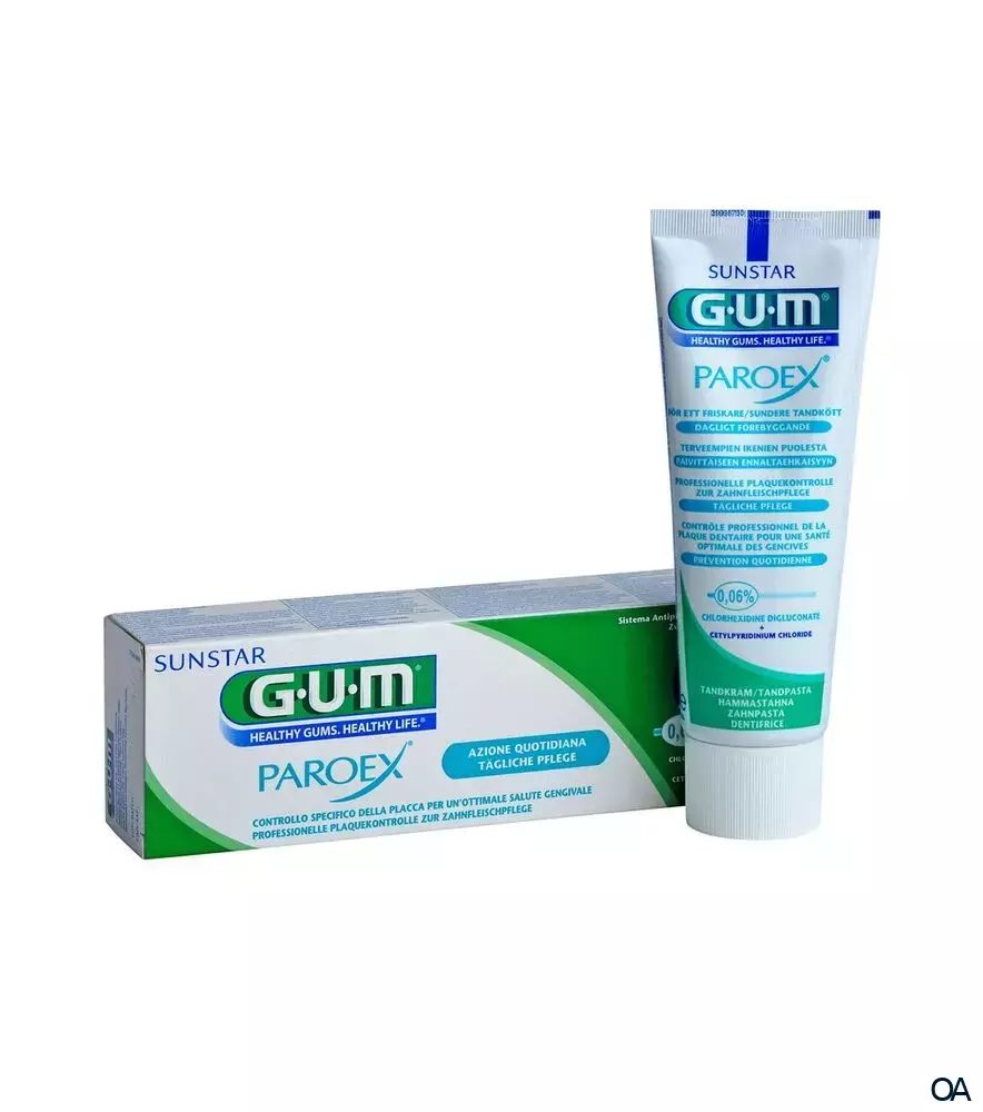 GUM® PAROEX® 0,06% CHX-Zahnpasta
