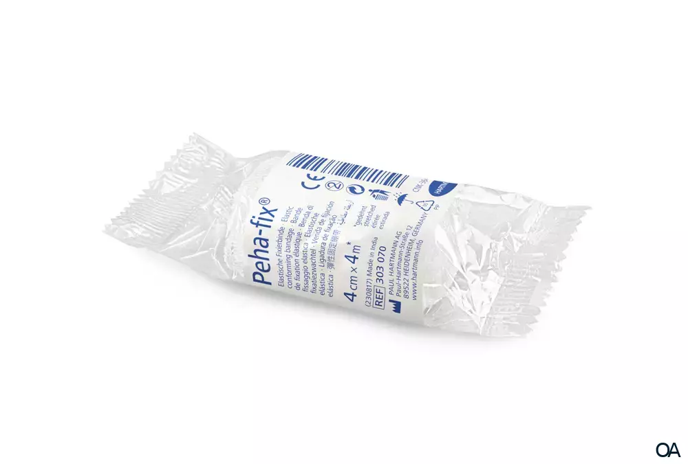 Peha-fix® Elastische Fixierbinde, einzeln verpackt, 4 cm x 4 m Peha-fix® Elastische Fixierbinde, einzeln verpackt, 4 cm x 4 m