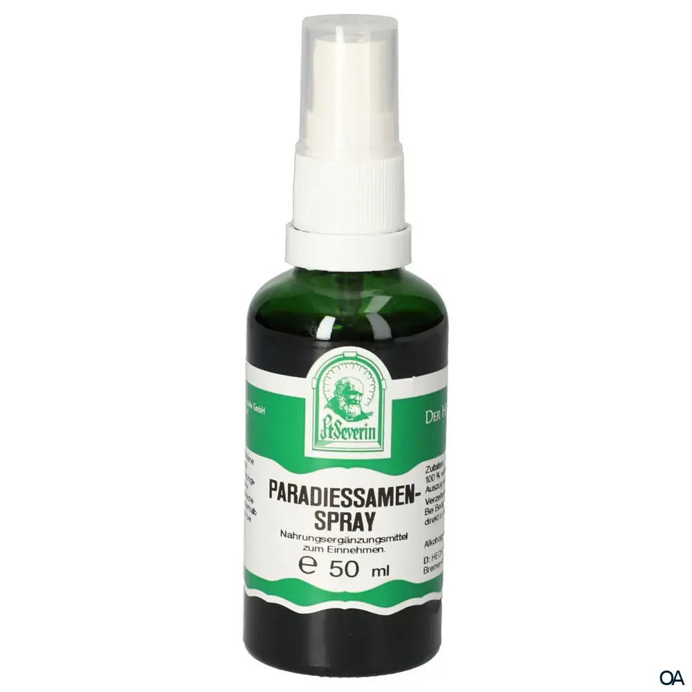 Pater Severin Paradiessamen Spray Pater Severin Paradiessamen Spray