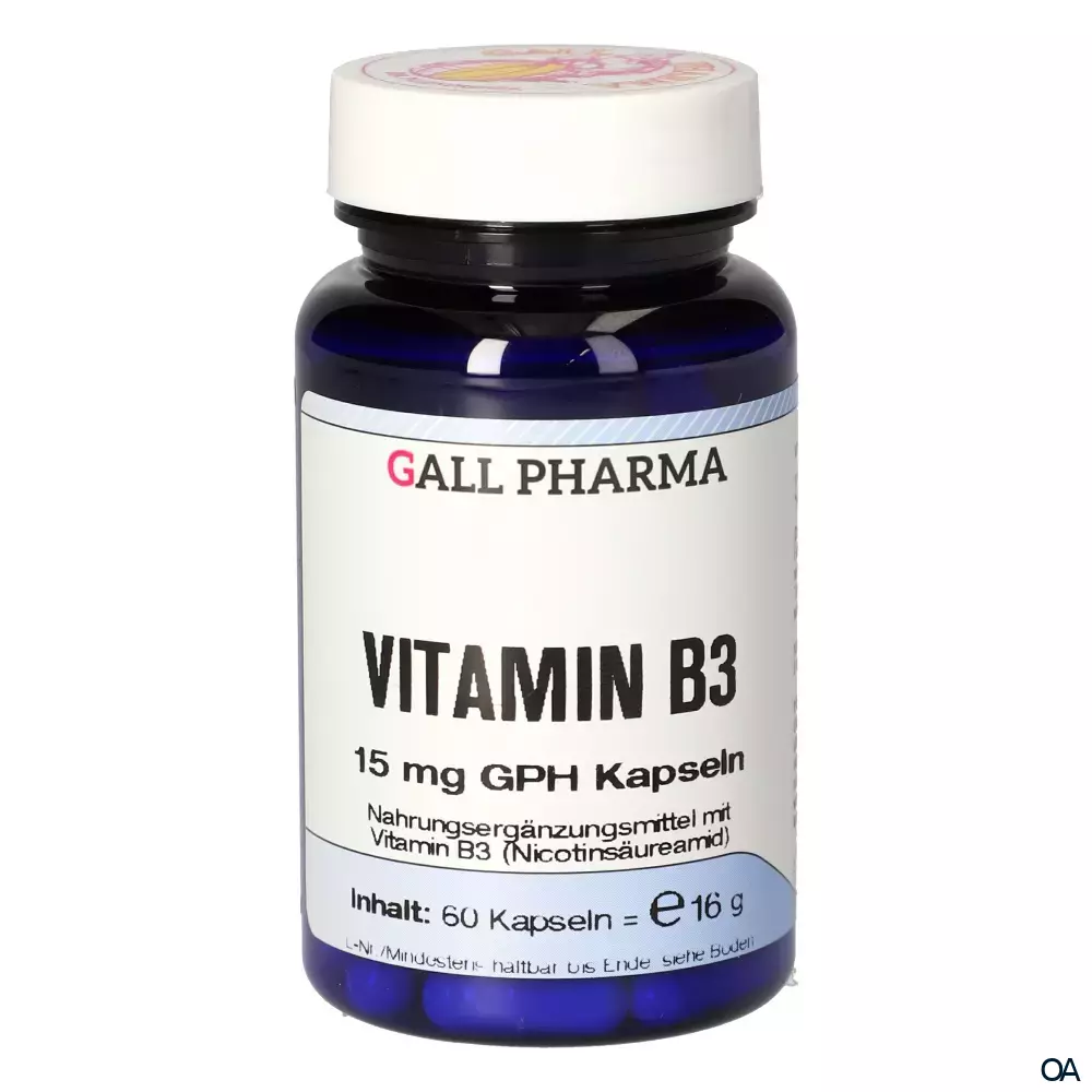 Gall Pharma Vitamin B3 15 mg Kapseln Gall Pharma Vitamin B3 15 mg Kapseln