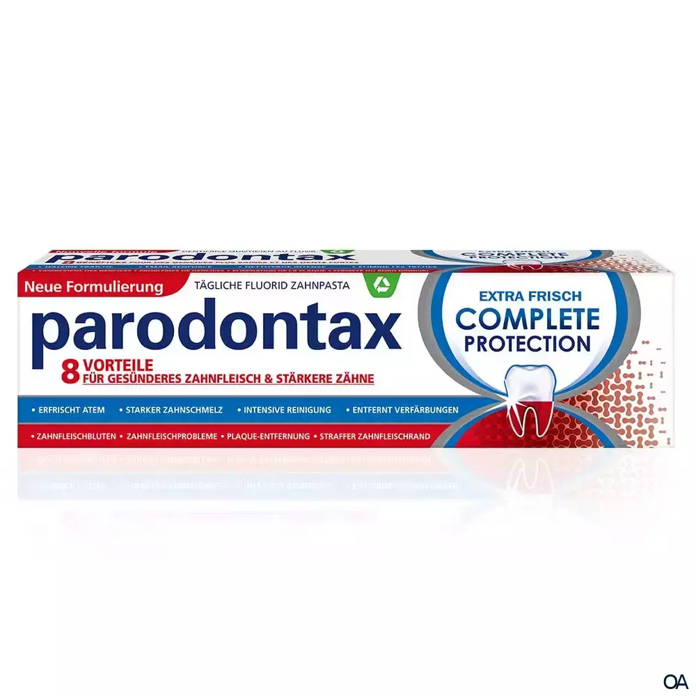 parodontax Complete Protection Extra Frisch Zahnpasta parodontax Complete Protection Extra Frisch Zahnpasta