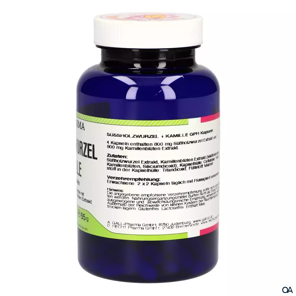 Gall Pharma Süßholzwurzel + Kamille Kapseln