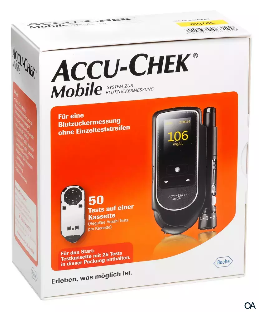 Accu-Chek Mobile Blutzuckermessgerät Set Accu-Chek Mobile Blutzuckermessgerät Set
