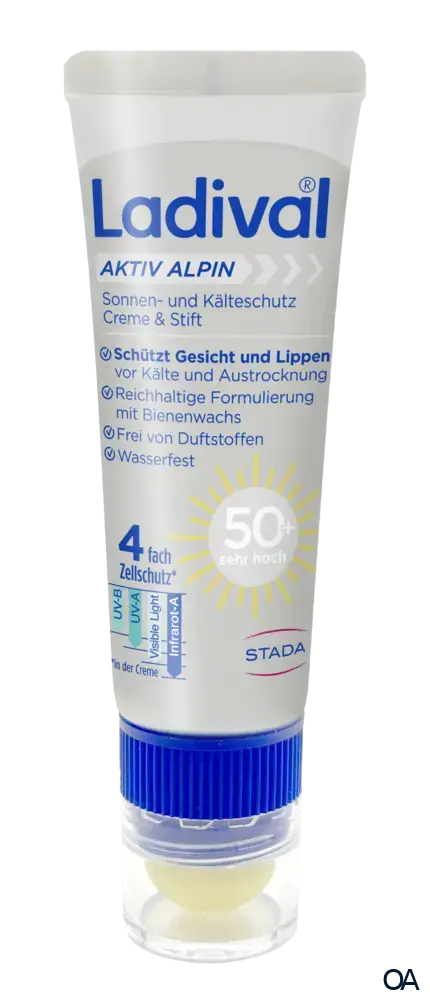 Ladival® 2-in-1 Aktiv Alpin Sonnen- & Kälteschutz