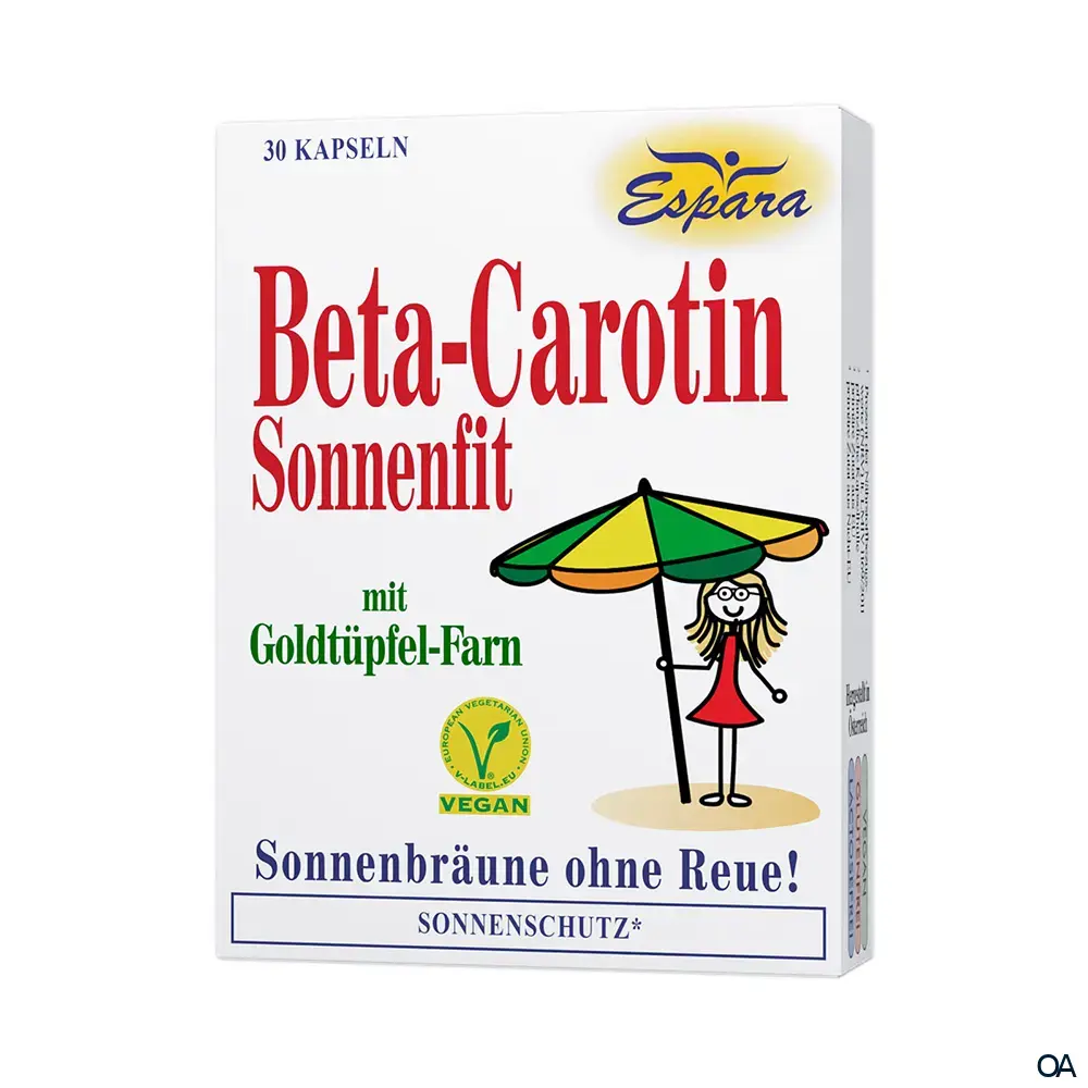 Espara Beta-Carotin-Sonnenfit Kapseln Espara Beta-Carotin-Sonnenfit Kapseln