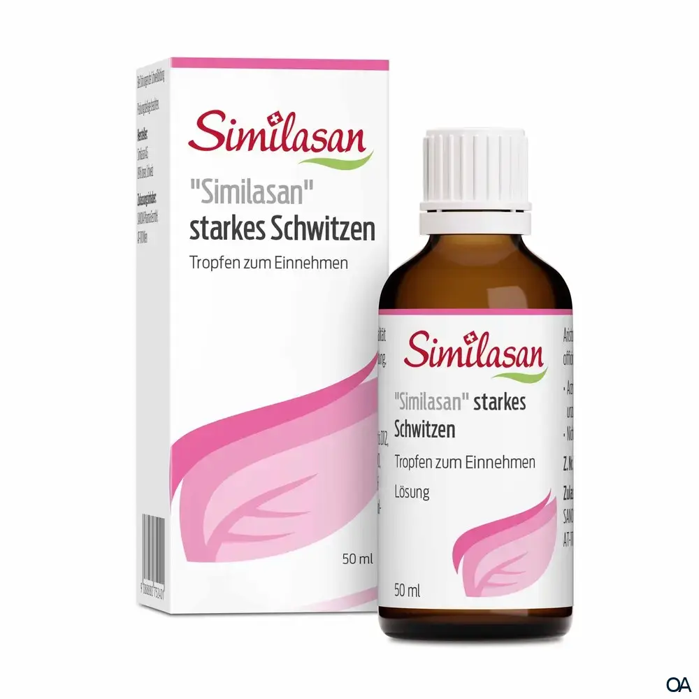 Similasan Tropfen gegen starkes Schwitzen Similasan Tropfen gegen starkes Schwitzen
