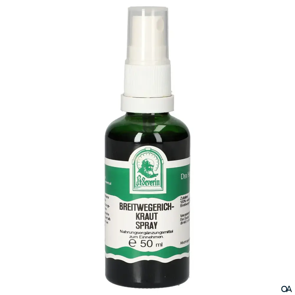 Pater Severin Breitwegerichkraut Spray Pater Severin Breitwegerichkraut Spray