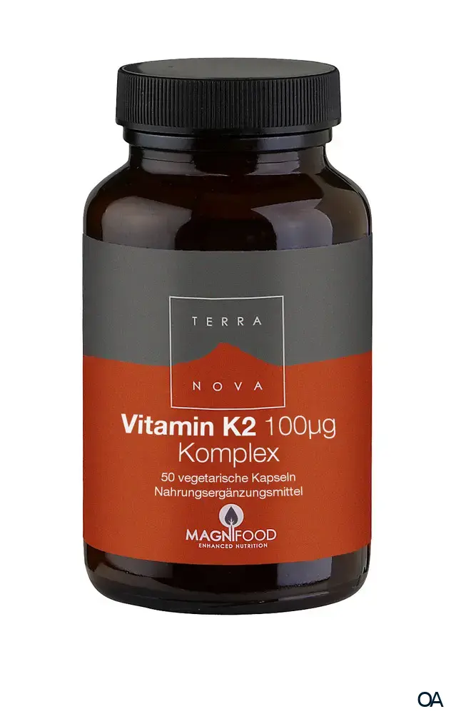 Terra Nova Vitamin K2 100 µg Komplex Kapseln