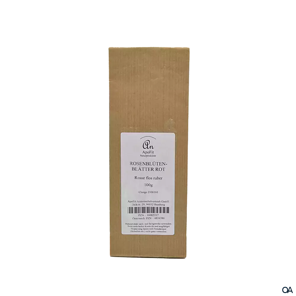 ApoFit Rosenblütenblätter rot