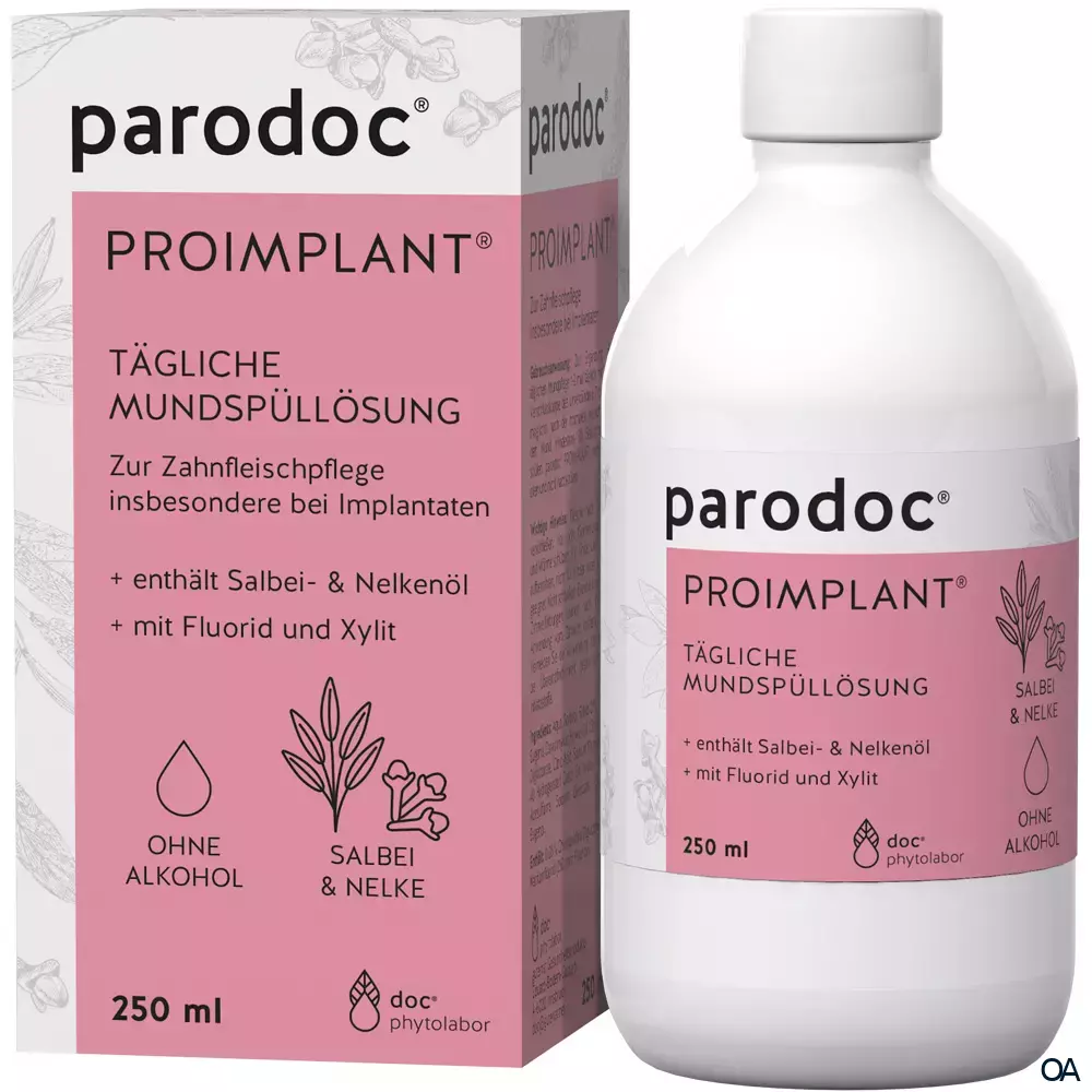 parodoc® PROIMPLANT®﻿﻿ Mundspüllösung