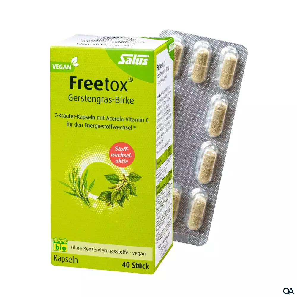 Salus® Freetox® Gerstengras-Birke Kapseln Salus® Freetox® Gerstengras-Birke Kapseln