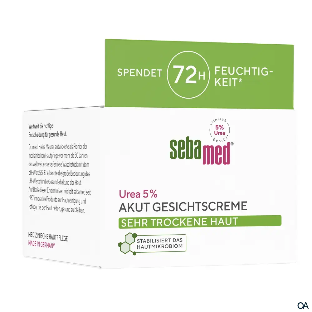 Sebamed Trockene Haut Gesichtscreme Urea Akut 5%