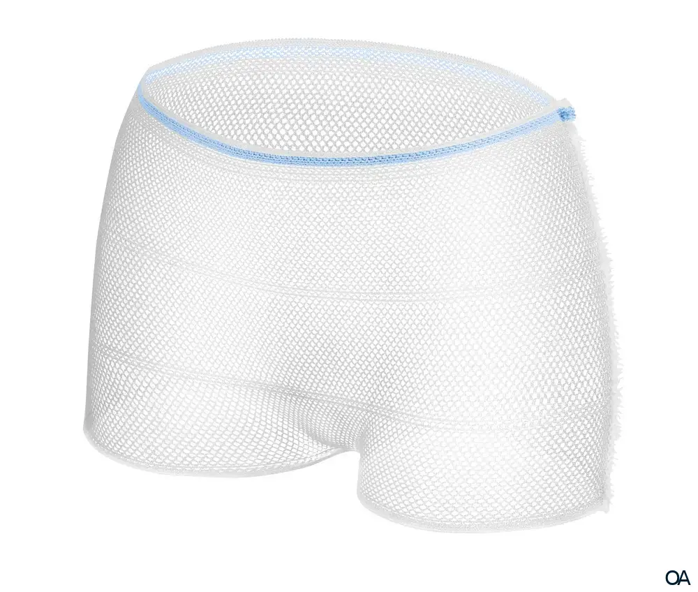 MoliCare® Fixpants Short Leg - Fixierhosen blau - Größe M