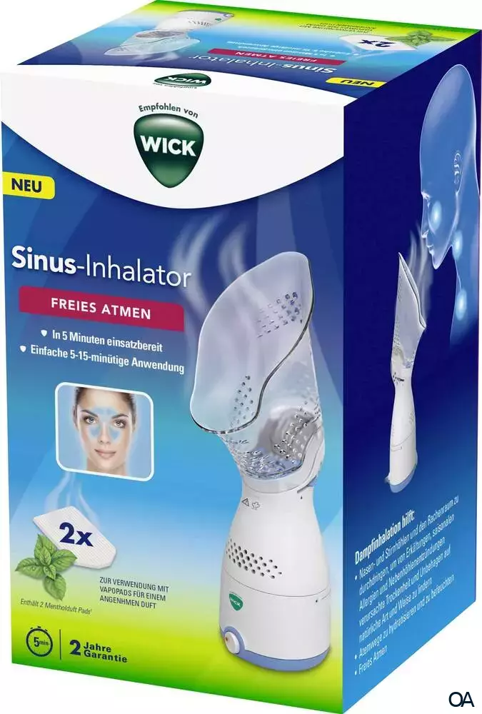 Wick Sinus WH200E4 Inhalator Wick Sinus WH200E4 Inhalator