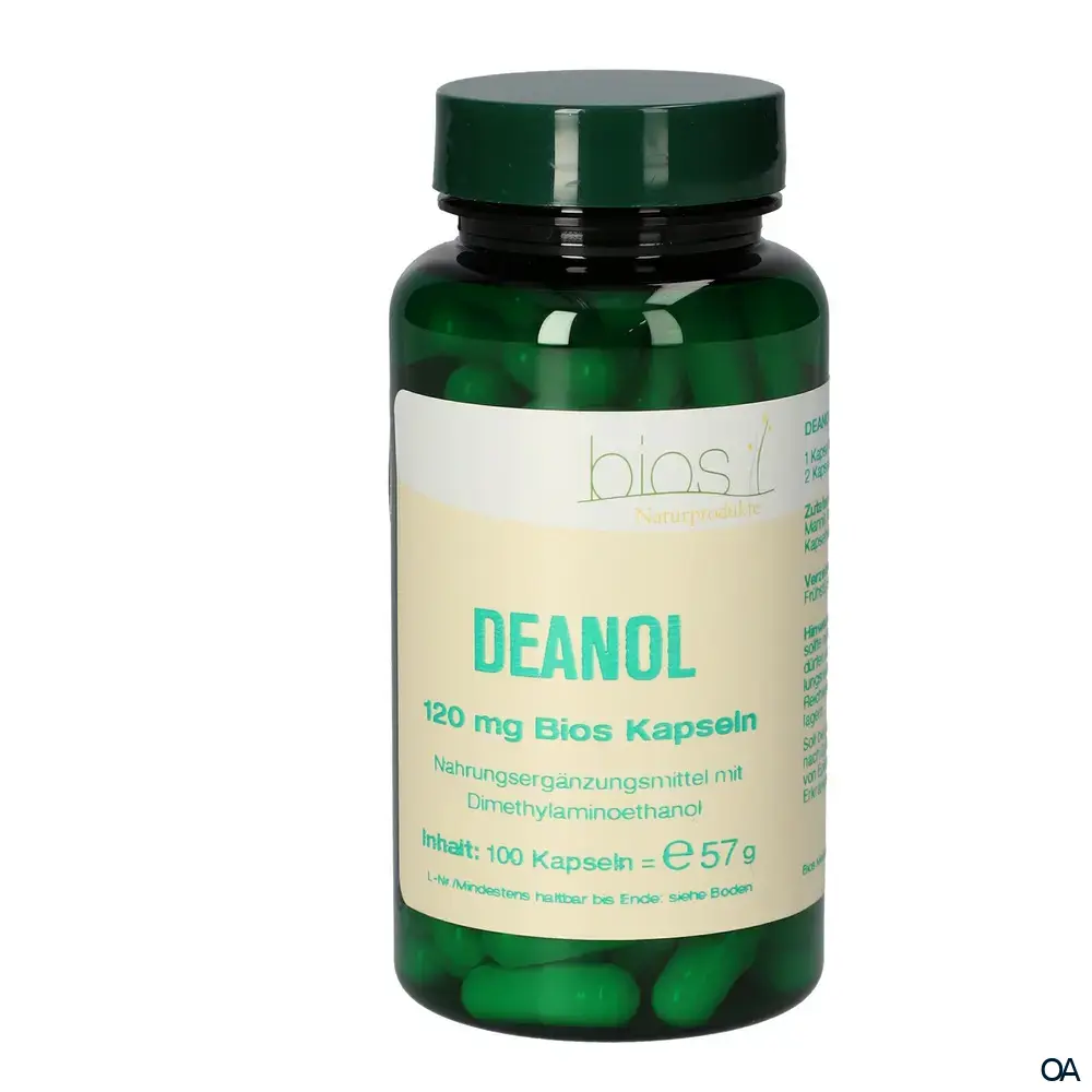Bios Deanol 120 mg Kapseln