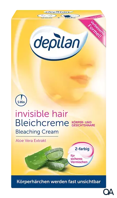 depilan invisible hair Bleichcreme